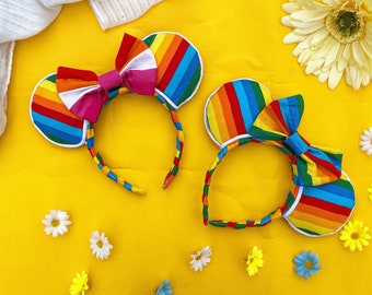 Oreilles de fierté avec arc interchangeable de sexualité