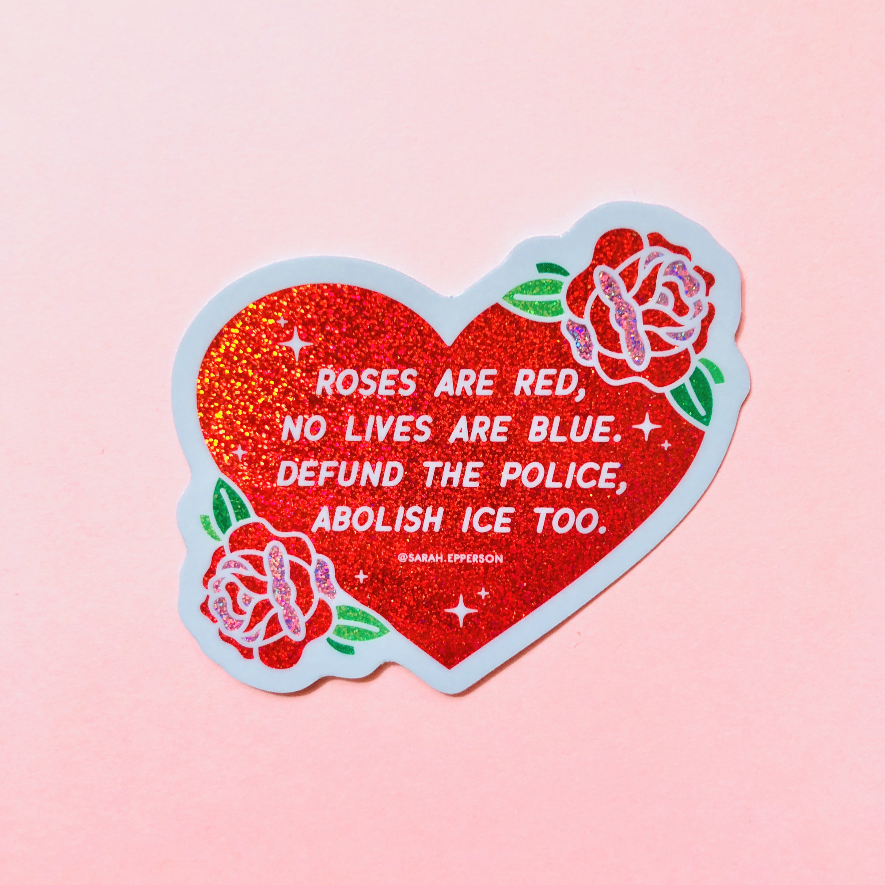 Sarah Epperson-Abolish ICE - Sticker