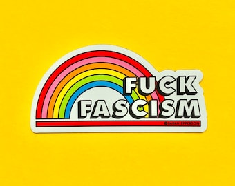 Fanculo il fascismo - Adesivo