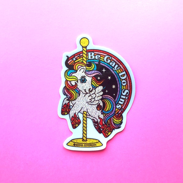 Be Gay Do Sins - Sticker
