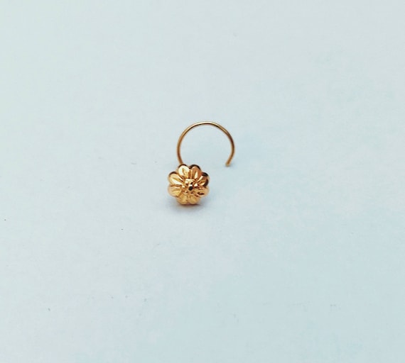 Gold jewellery sale nose pin