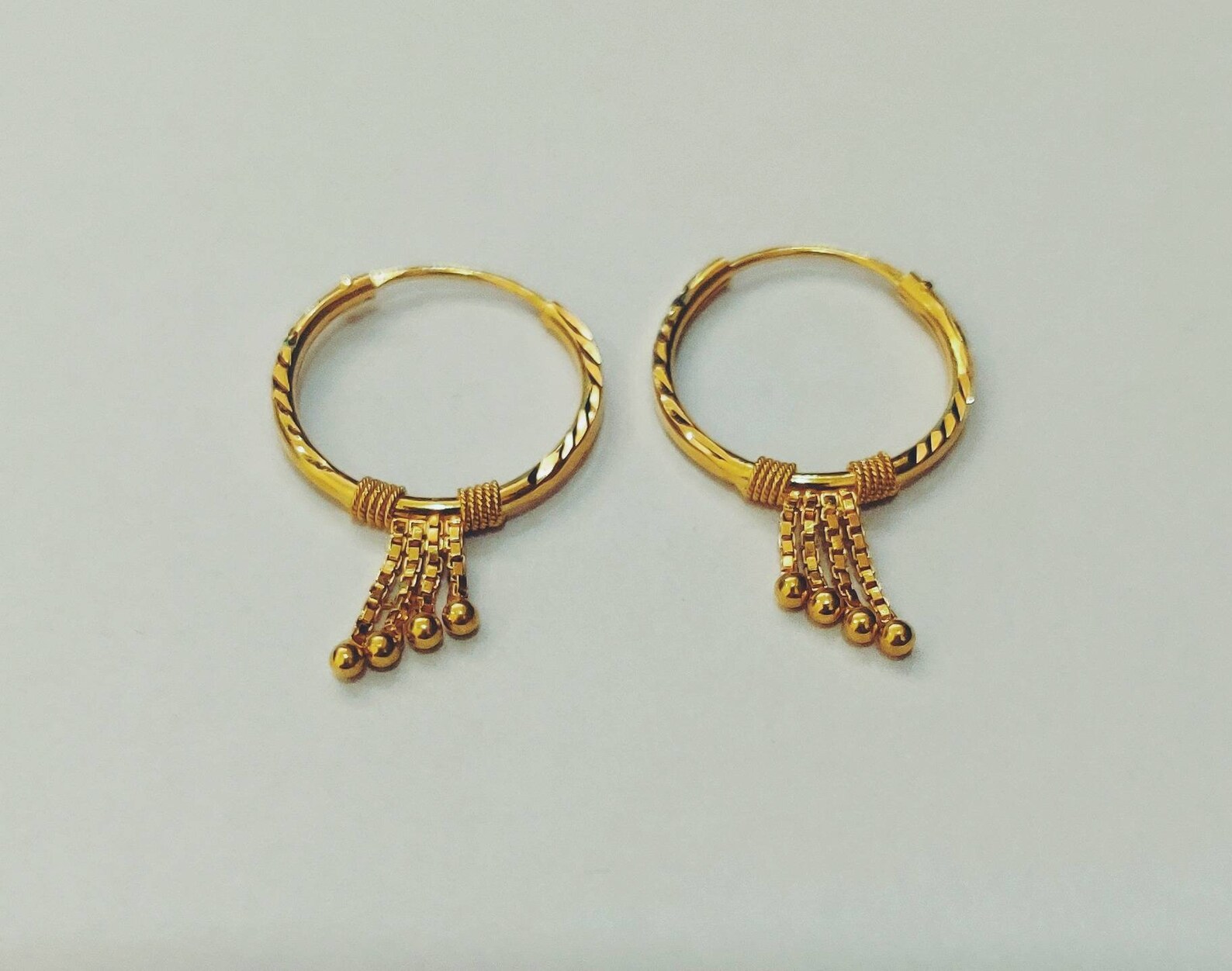 indian gold hoops