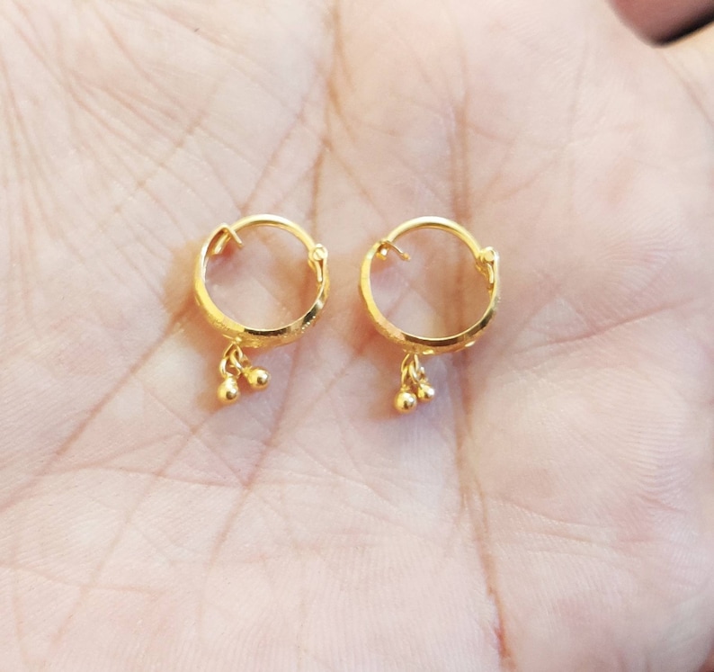 Buy Elegant Butterfly Design 1 Gram Gold Earrings for Baby Girl