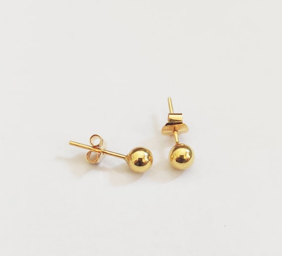 Buy 22k Gold Studs, Mens Gold Studs, Ball Gold Studs,banjara Gold