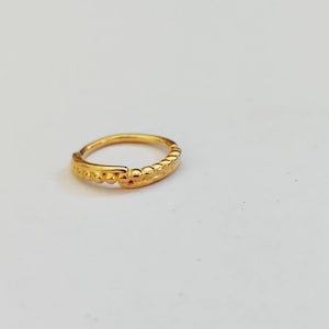 Gold Nose Ring, Nose Hoop, Tribal Nose Ring, Indian Nose Ring, Nostril Ring, Nostril Hoop, Nose Piercing, Silver Nose Hoop, Gold Nose Stud