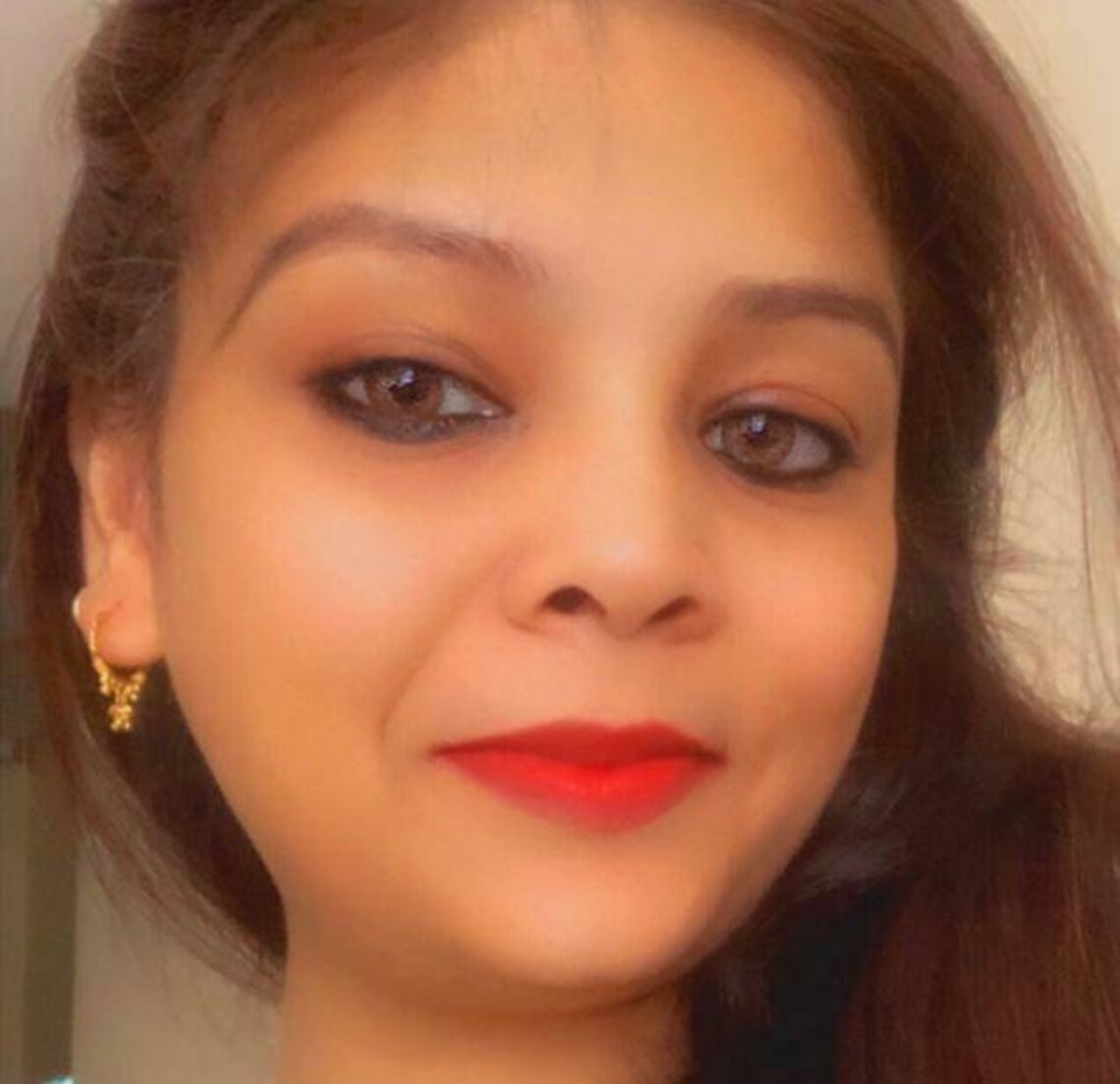 22K Gold Hoops Solid Gold Hoops Gold Earrings Handmade Gold Etsy