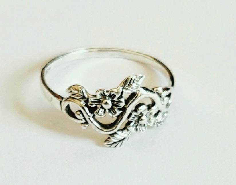 Handcrafted Silver Ring Designer Silver Rings for Women Etsy