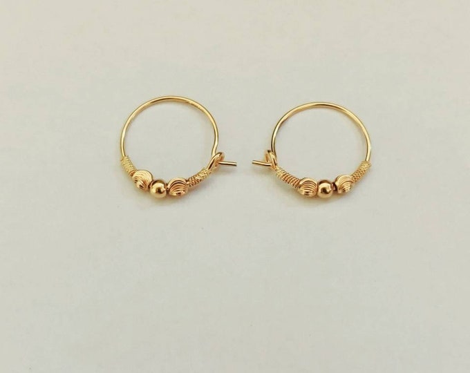 BODHI GOLD HOOP