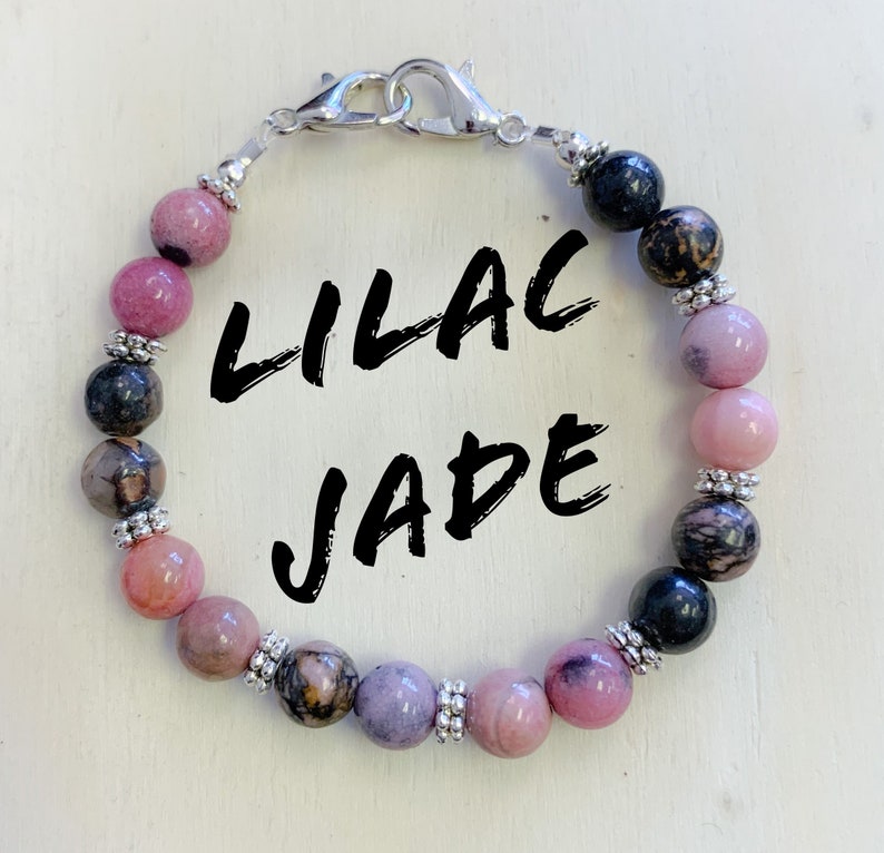 Lilac Jade Medical IDInterchangeable BraceletMedical Tag NOT INCLUDED