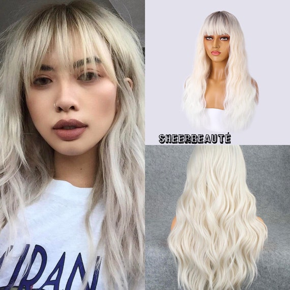 Blonde top wig hairstyles