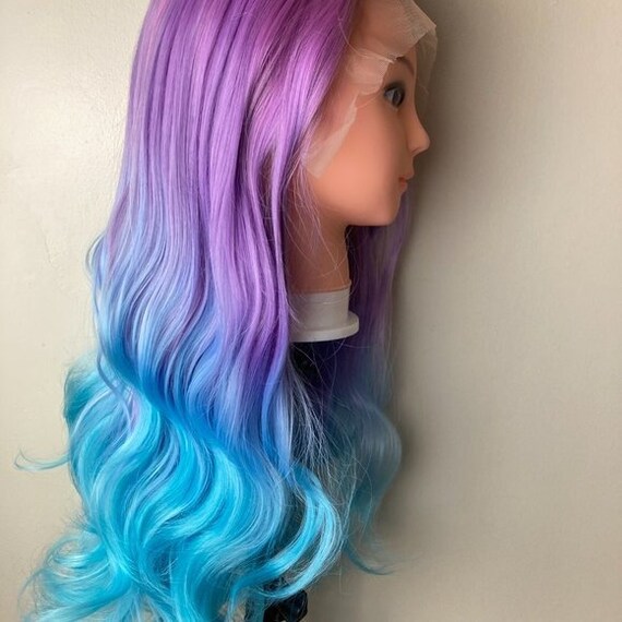 Multi colored wigs deals