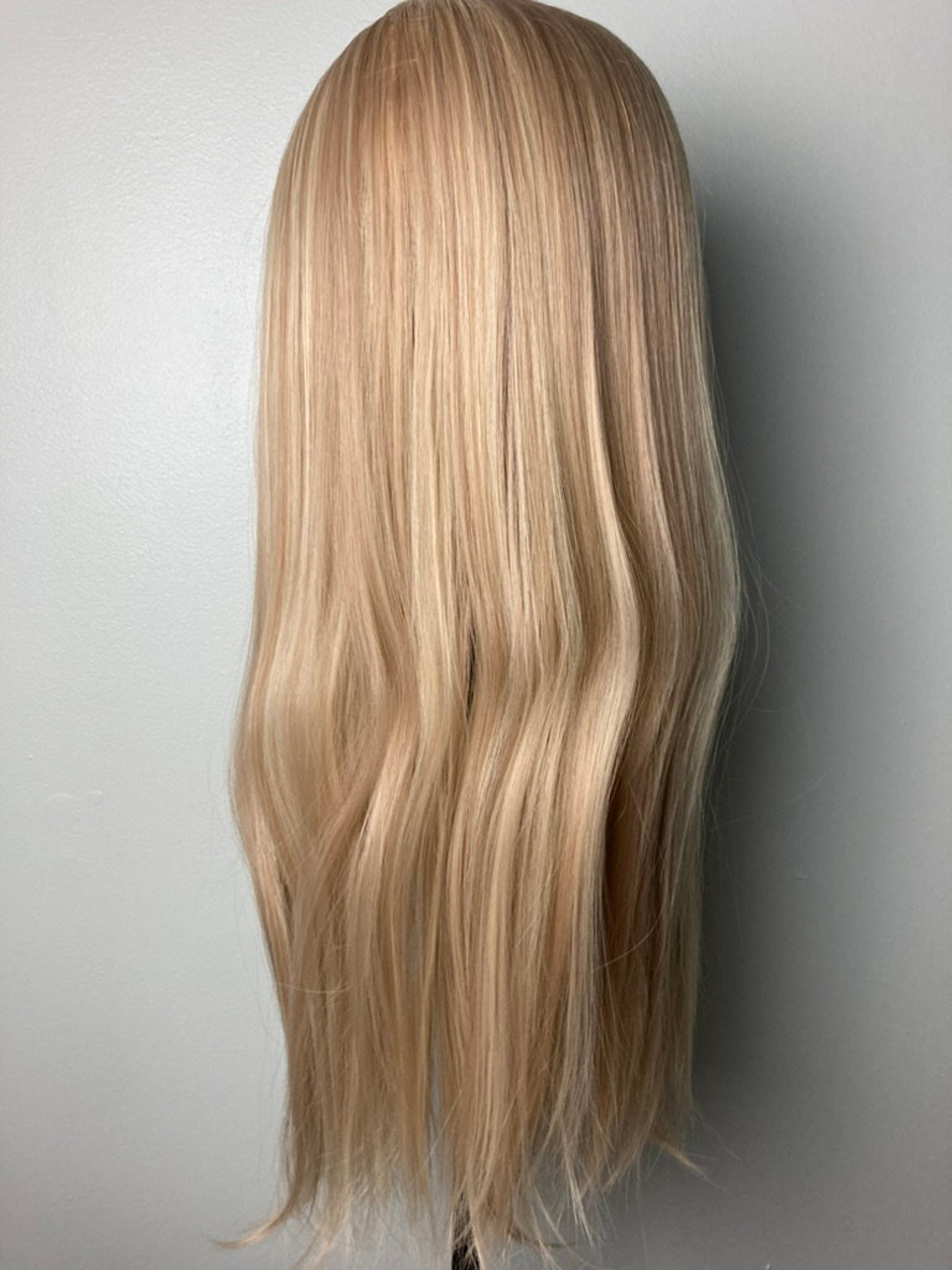 Dirty Blonde Wigs,long Straight Wigs,lace Front Wig ,alopecia Wig Hair