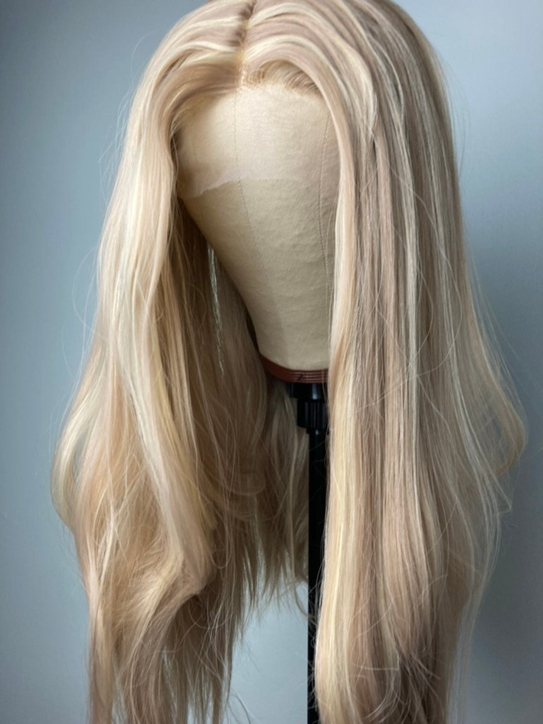 Dirty Blonde Wigs Long Wigs Lace Front Wig Alopecia Wig Hair Piece