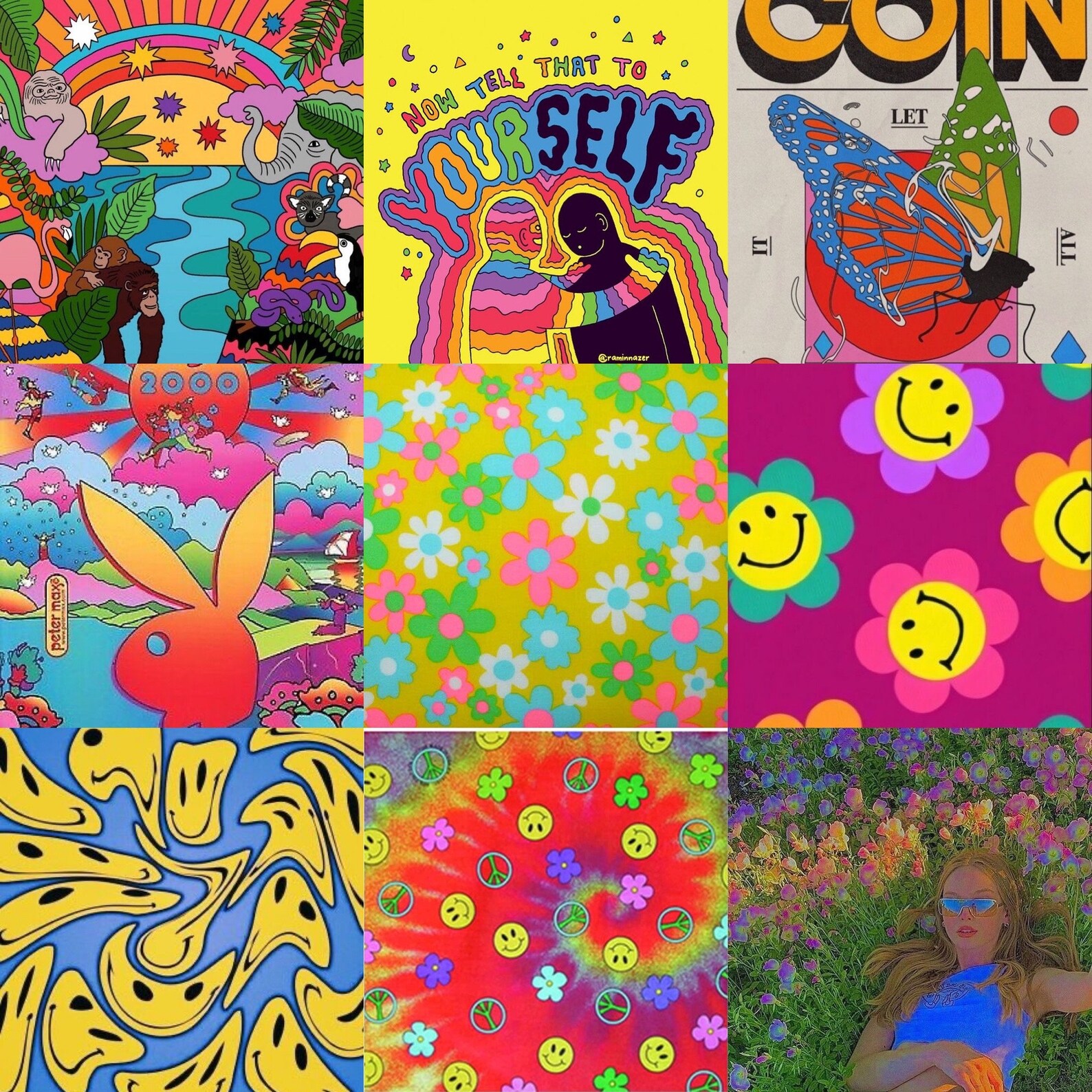 Indie style photo collage digital download Etsy