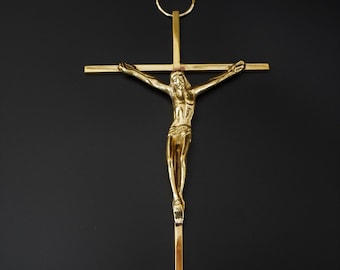 Kruzifix Bronze, Antikes Kruzifix, Kruzifix Wand, Kruzifix Antik, Kruzifix Metall,