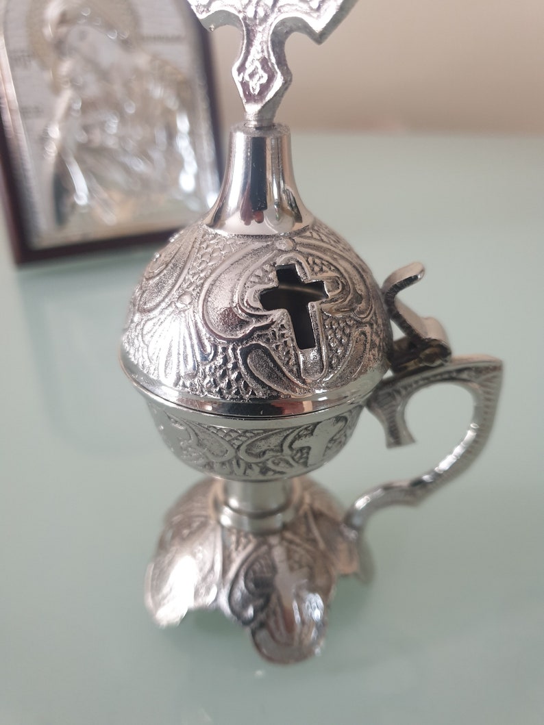 Incense Burner Carved Perfume Burner Thurible Censer Etsy