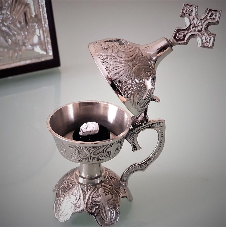 Incense Burner Carved Perfume Burner Thurible Censer Etsy