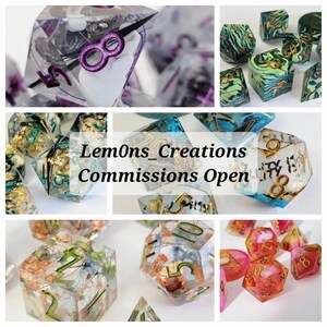 Custom Polyhedral Dice Set
