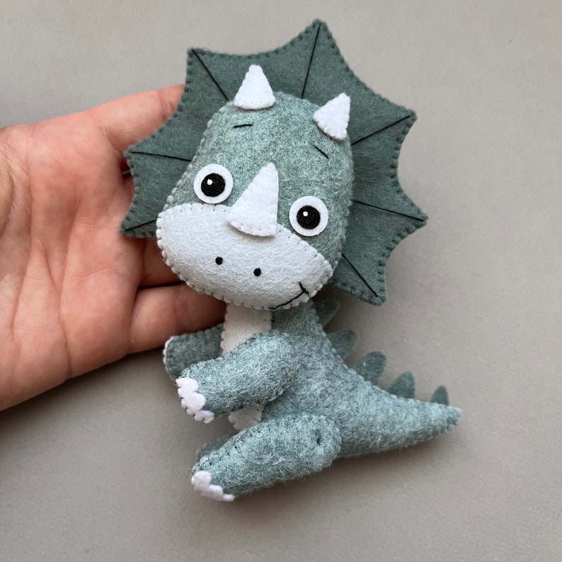 Dinosaur Felt Pattern/ Dinosaur Pdf SVG Pattern Etsy