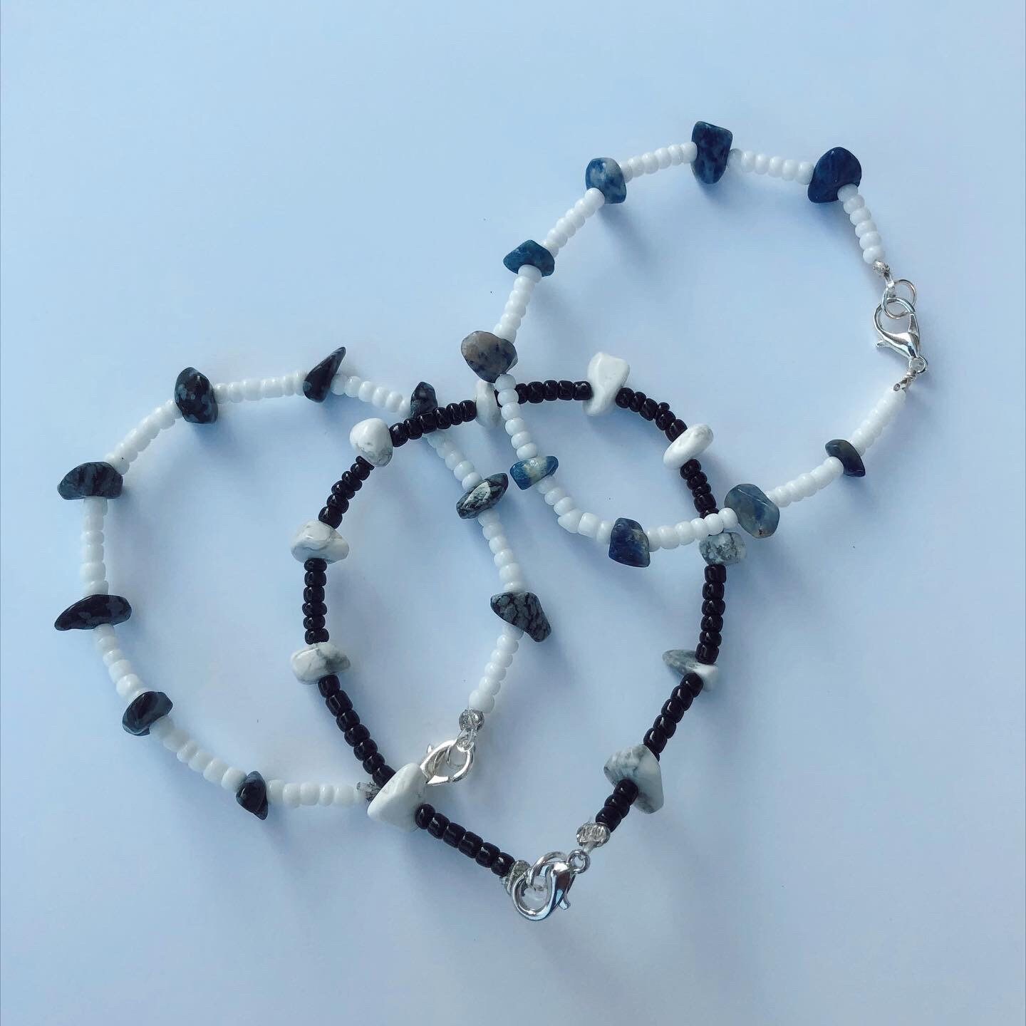 Crystal beaded bracelet only one included Etsy