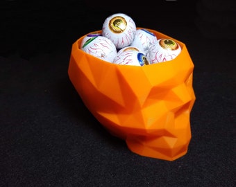 Low Poly Skull Cup