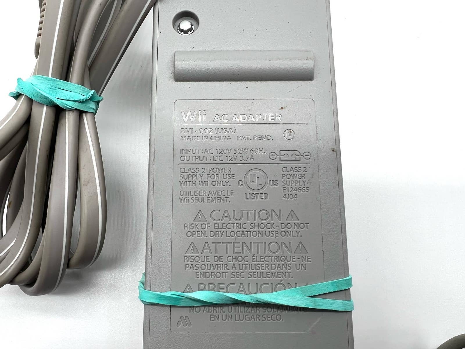 その他 Nintendo RVL-A-CJW NINTENDO Wii AC adaptor JAPAN NTSC-J RVL 002 | eBay