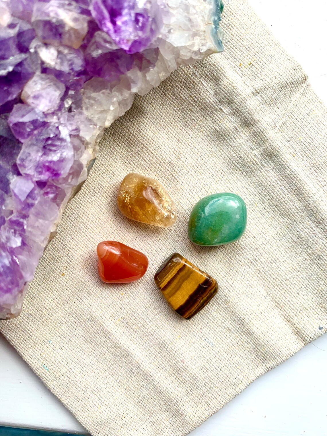 WEALTH and Prosperity Crystal Kit Crystal Pack Attract Money Etsy UK