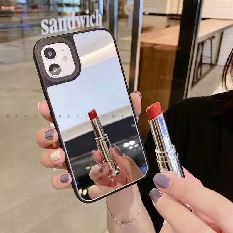 2022 Mirror Phone Case For Make Up & Reflective Selfie For Apple iPhone, X, XR, XS, XS Max, 11, 12, 13, Mini, Pro Max. Perfect Gift. image 2