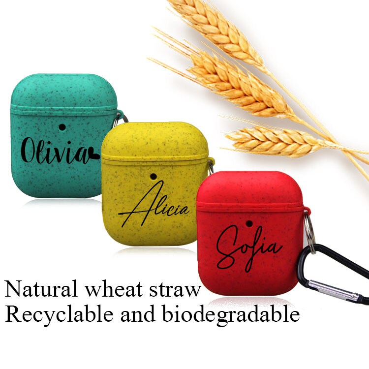Personalized 100 Biodegradable Ecofriendly AirPod Case for Etsy