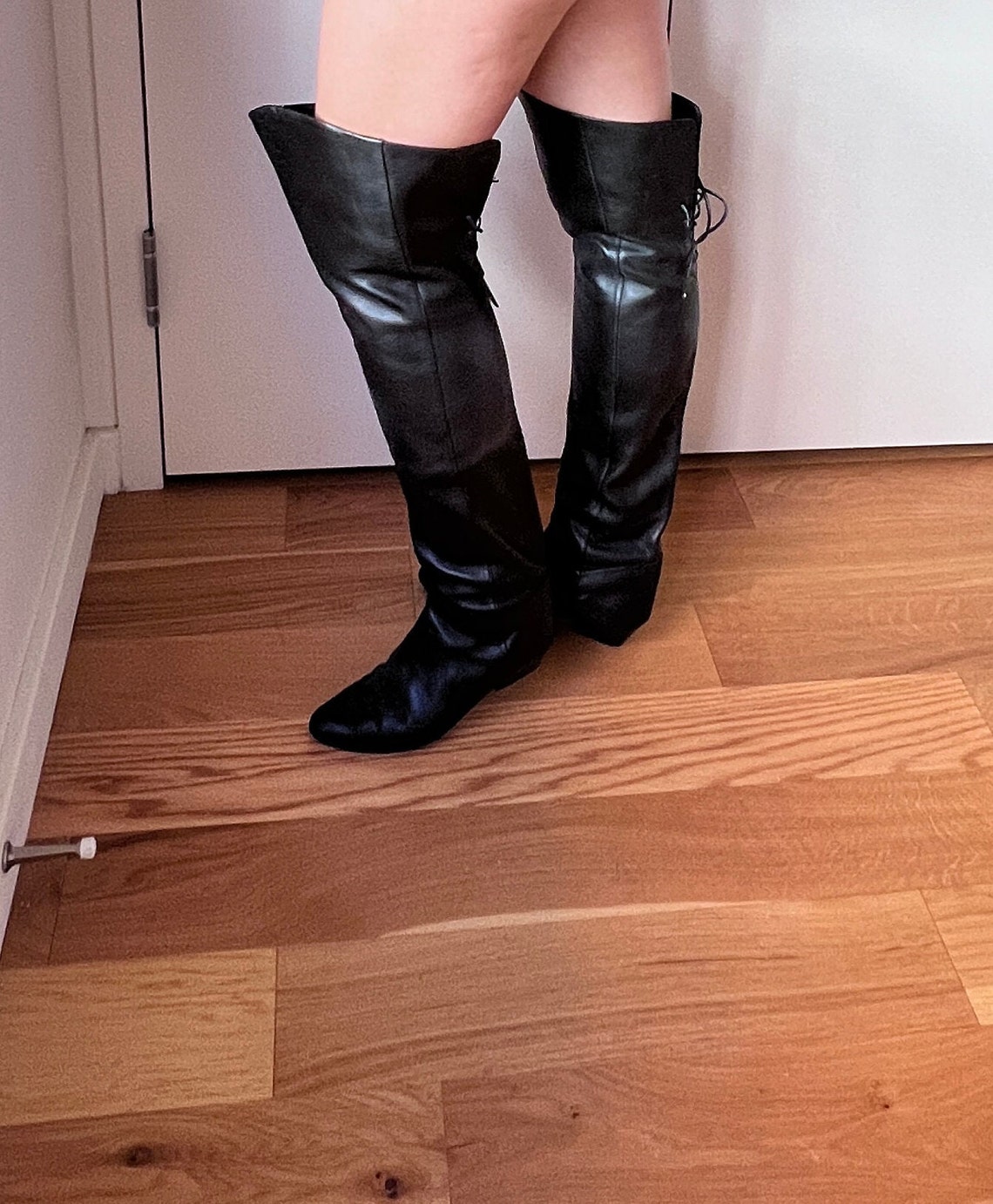 Vintage Thin Heel Boots main image 1
