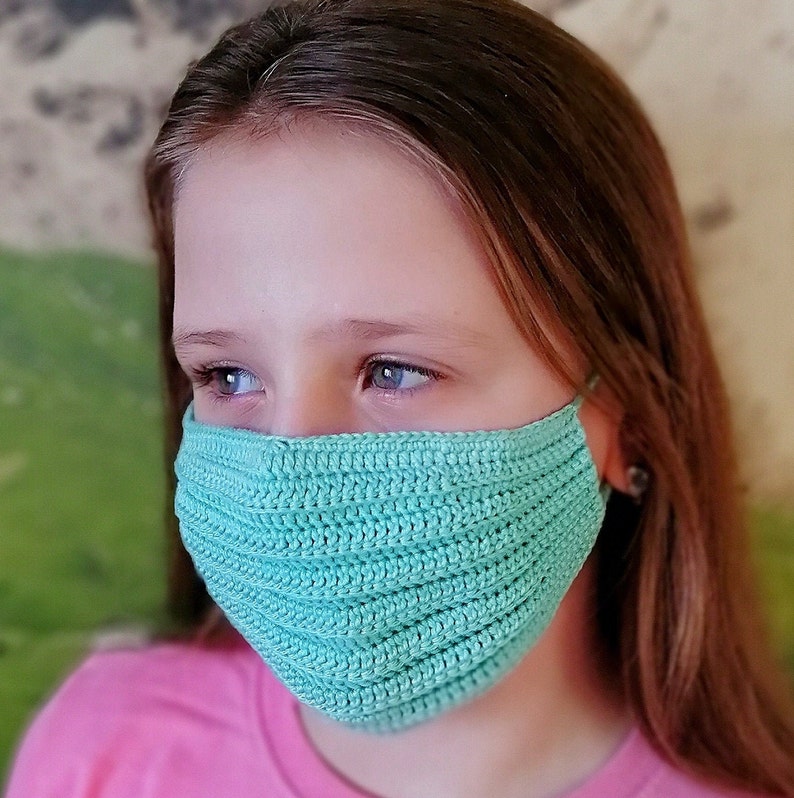 CROCHET PATTERN mask face mask for protection Simple Etsy