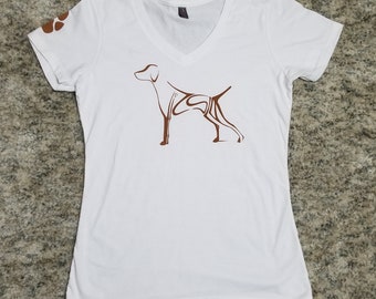 Vizsla T-Shirt, Vizsla Shirt, Dog Shirt