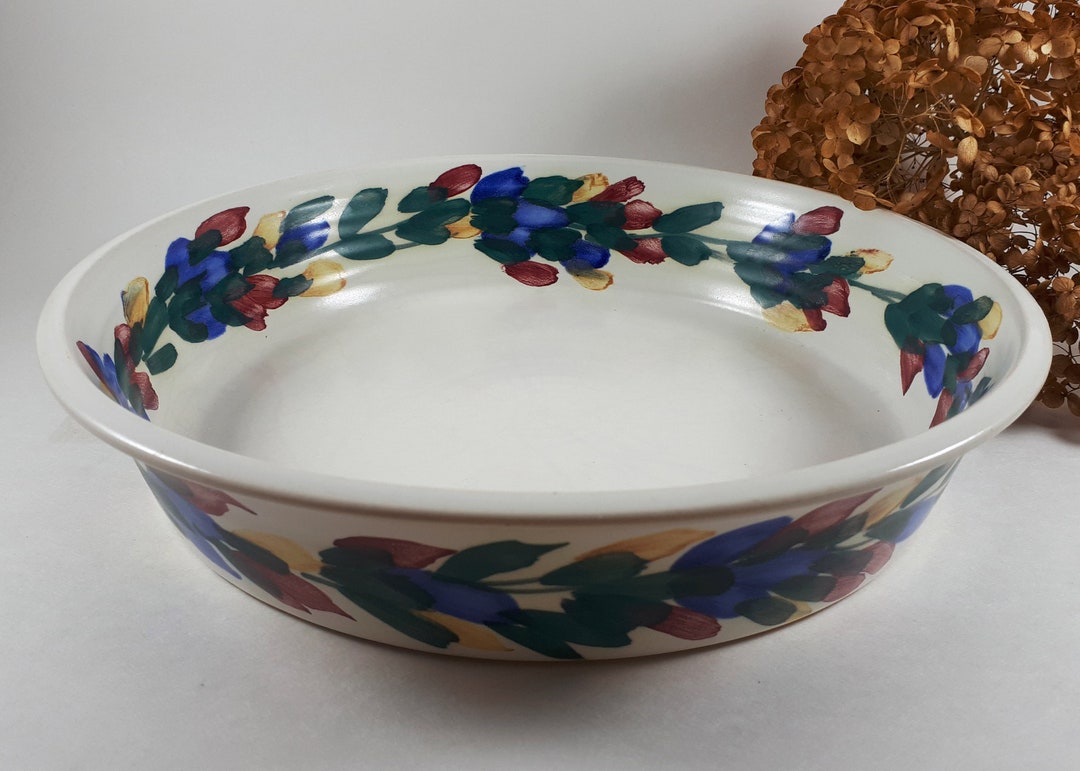 Clayworks Vintage Serving Plate Halifax Handmade Pottery Etsy Canada