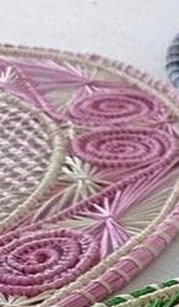 Straw Placemats Etsy