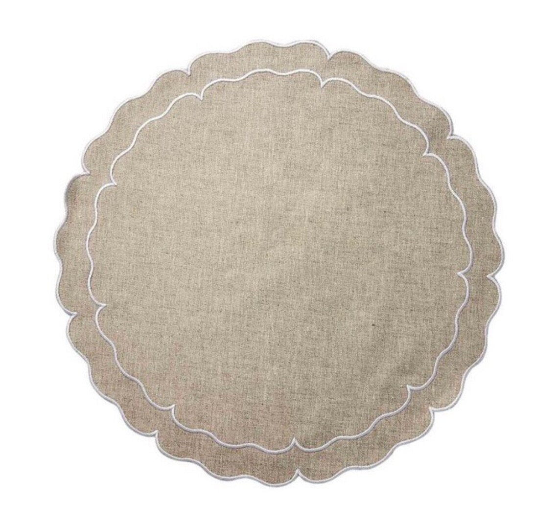 Round Placemats Etsy