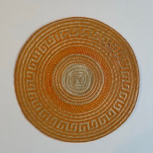 Placemats, Enameled Mawisa Palm