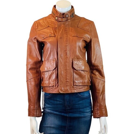 90’s Classic Leather Bomber - image 3