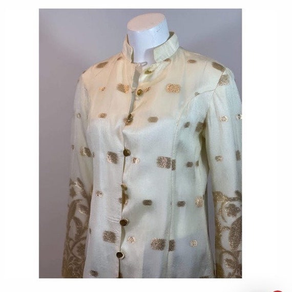 Vintage Winter Ornament Coat - image 6