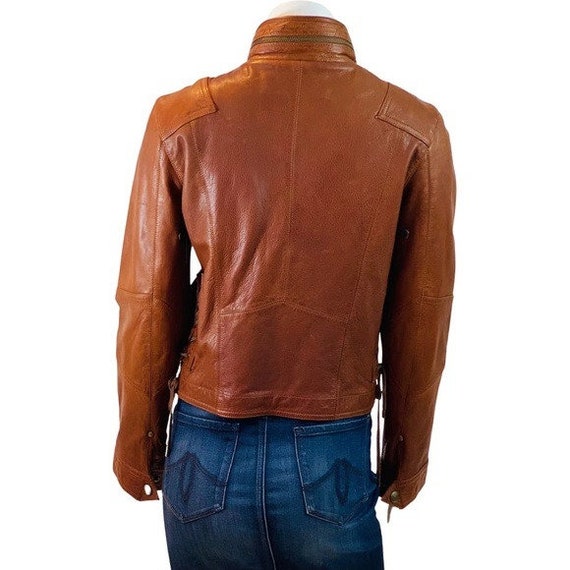 90’s Classic Leather Bomber - image 4