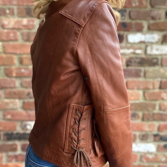 90’s Classic Leather Bomber - image 2