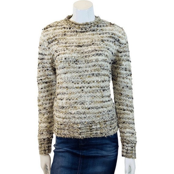 80’s Vintage Popcorn Knit Sweater - image 2