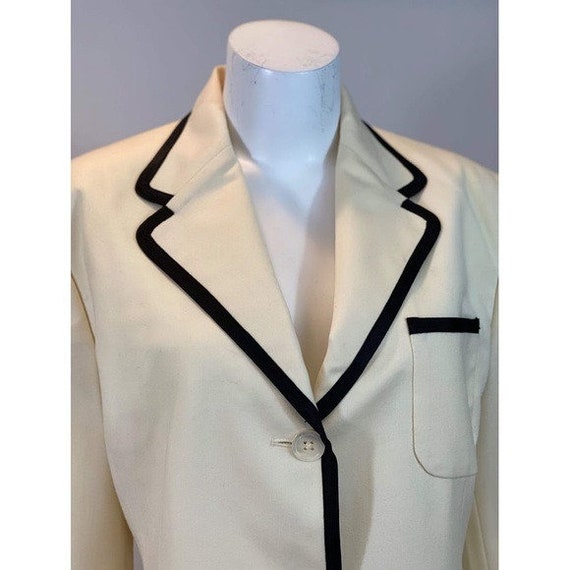 80s Ralph Lauren Trimmed Blazer - image 6