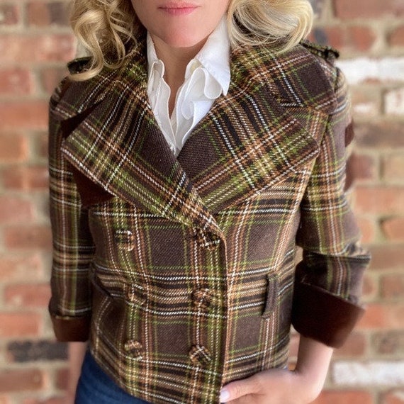 juicy couture plaid jacket