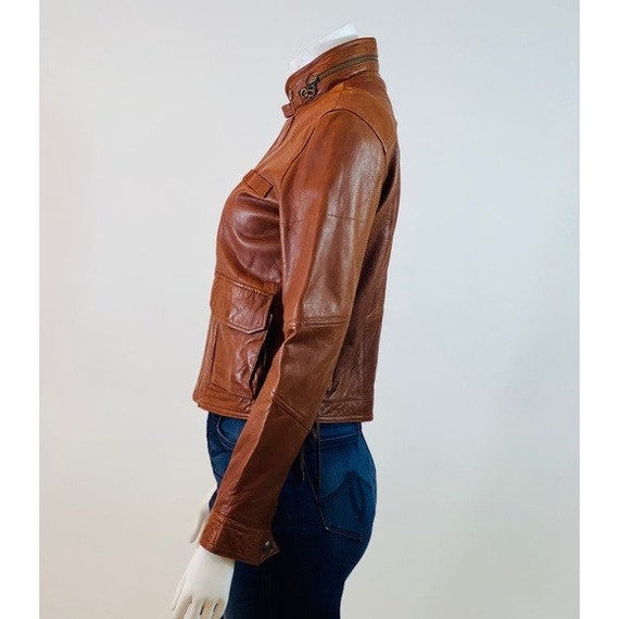 90’s Classic Leather Bomber - image 6