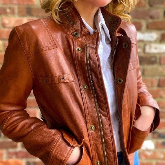 90’s Classic Leather Bomber - image 1