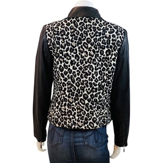 90s Tapestry Animal Print Bomber Jacket - image 3