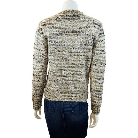 80’s Vintage Popcorn Knit Sweater - image 3