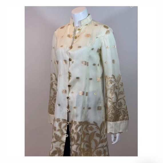 Vintage Winter Ornament Coat - image 7