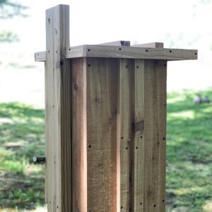 Cedar Barred Owl Nest Box | Etsy