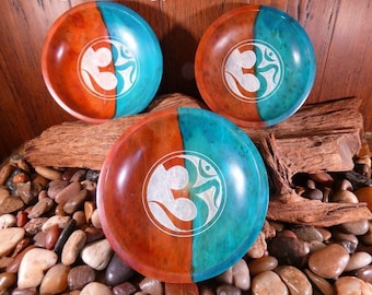 Om Soapstone Offering Smudge Bowl - Offering Bowl, Smudge Bowl, Sage Bowl, Soapstone Bowl, Trinket Bowl, Stone Bowl, Carved Bowl, Bowls